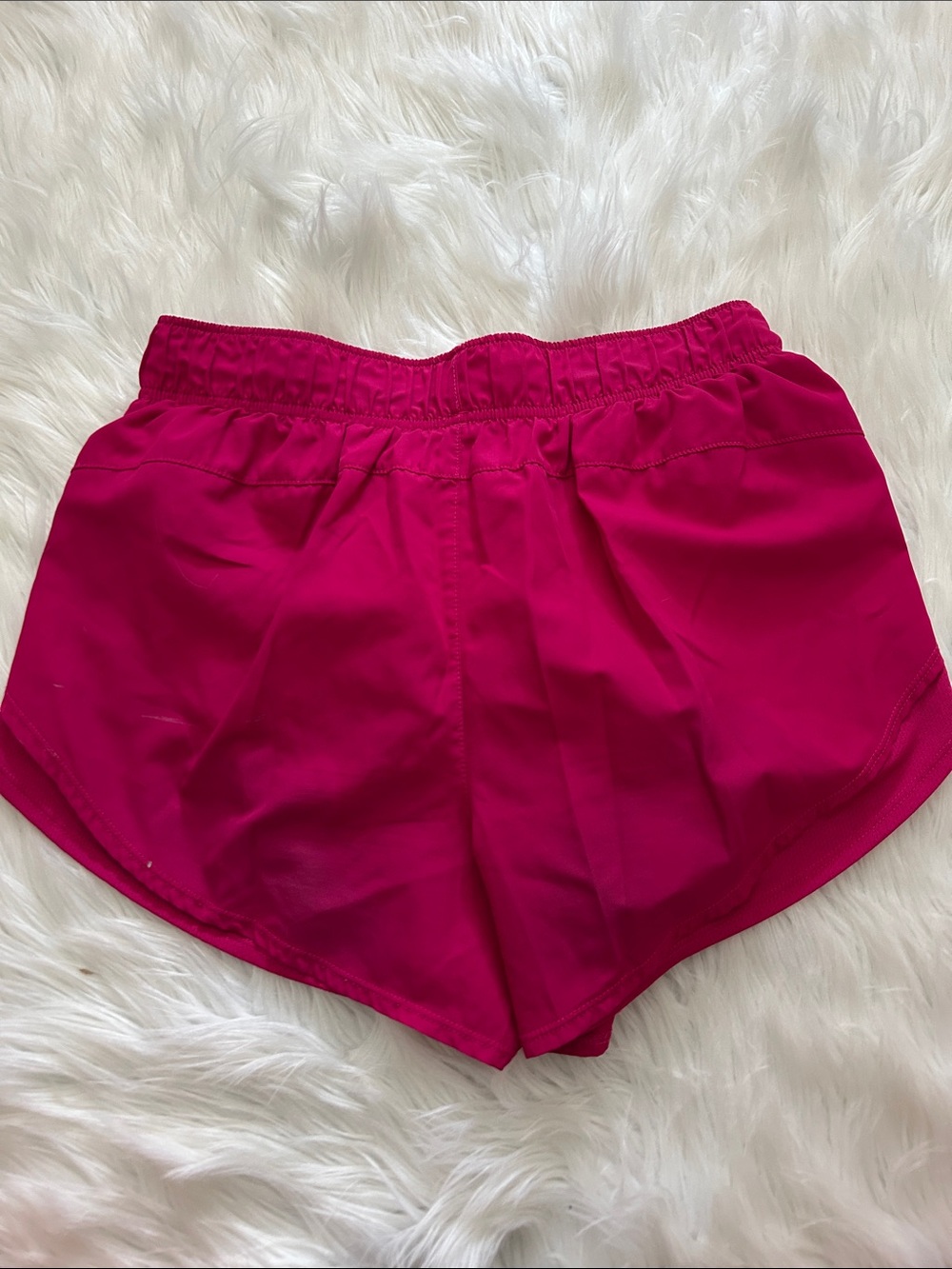 Set of 2 Athletic Works Women's Deep Plum & Pink Athletic Shorts - Picture 6 of 6